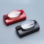 Gift Case Foldable Reading Glasses +1.00 to +4.00 Strength Men Women Anti Blue Light Eyewear 4