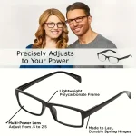 Multifocal Reading Glasses Women Men Auto Adjusting Bifocal Glasses For Readers 4