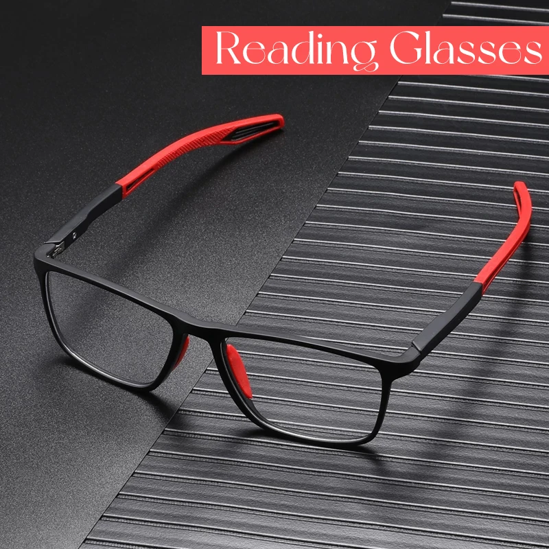 Anti-blue Light Reading Glasses Ultralight TR90 Sport Eyeglasses Women Men Far Sight Optical Eyewear Diopters To +4.0 Anti-blue Light Reading Glasses Ultralight TR90 Sport Eyeglasses Women Men Far Sight Optical Eyewear Diopters To +4.0