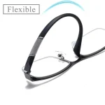 Men Reading Glasses Retro Business Glasses Anti Blue Light Reading Glasses 0 +1.0 To +4.0 Glasses 6