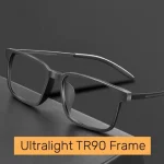 High Quality Pure Titanium Reading Glasses for Men Anti Blue Light Eyewear with Diopter+1.0 To +4.0 2