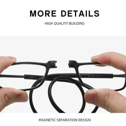 Portable Folding Reading Glasses High Definition Resin Fashion Eyeglasses 2