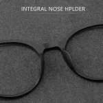 Ultralight Titanium Alloy TR90 Reading Glasses For Men And Women Retro Round Anti blue Light Glasses 0 +100 +150 +250 4