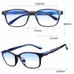 Reading Glasses Men Anti Blue Eyeglasses Antifatigue Computer Eyewear +0.0 +1.0 +1.5 +2.0 +2.5 +3.0 +3.5 +4.0 2