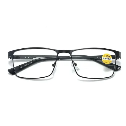 Men Business Reading Glasses Frame for Reader Mens Blue Light Blocking Eyeglasses Classic Spectacles Diopte 2